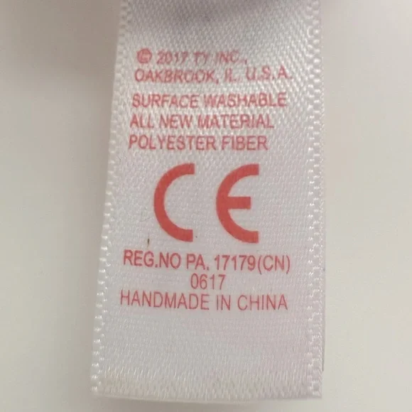 3” Ty Mini Baboo Panda Bear Plush Keychain - Picture 8 of 9